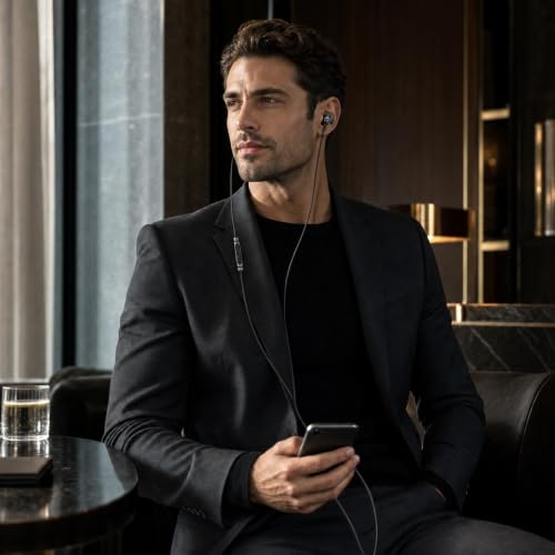 Image of Betron BS10 Earphones Wired Earbud Headphones with Microphone, Black