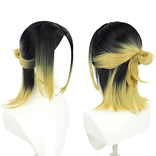 LOKCEE Kenma Kozume Wig Cosplay Adult Ver. Golden Yellow