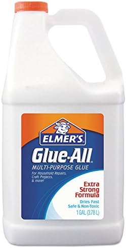 Amazon.com : Elmer's Glue-All Multi-Purpose Liquid Glue Extra Strong Great for Making Slime 1 Gallon 1 Count, #1 Teacher Brand : General Purpose Glues : Office Products