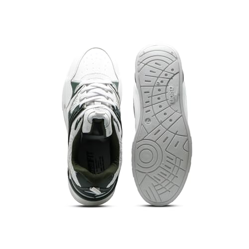 Image of ASIAN Men CHICAGO-02N Stylish Casual Mid Top Sneakers and Trendy Shoes with Laces for Men & Boys | Perfect for Wearing to Outings, and Comfortable All-Day Use, Stylish and Durable-CHICAGO-02N$
