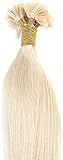 Pre bonding U Tip hair extensions, cheratina di qualità, non danneggianno i suoi capelli e rimangono a lungo.