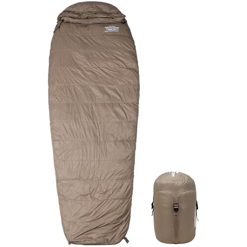 Soomloom寝袋マミー型ガチョウダウンシュラフTwilight軽量コンパクト-8度～10度オールシーズン対応保温性アップ快眠登山ハイキング車中泊バイク高地アウトドア冬キャンプギア