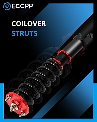 Eccpp Coilover Struts Spring Shocks Adjustable Height Coilovers Suspension Struts Coil Spring Shocks And Struts Fit For 1990-1993 Acura Integra /1988-1991 Honda Civic #TOP1