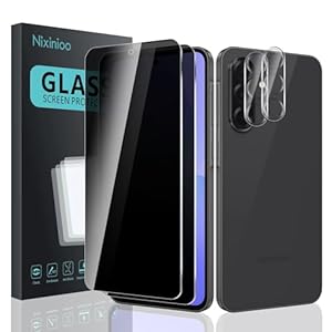 [2 + 2 stuks] Gehard glas tegen spion voor Samsung Galaxy A36, [Anti-Peeping], [Anti-Spy], [Hardheid 9H], [Krasbestendig] Privacyfolie voor Samsung Galaxy A36
