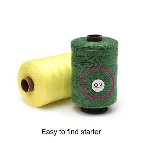 Keimixjia Polyester Sewing Threads 24 Colors 1000 Yards Each Spools Sewing Kit For Hand & Machine Sewing #TOP2