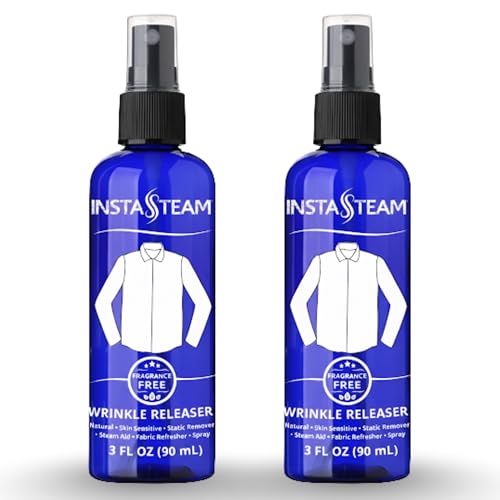 InstaSteam Anti-Static Wrinkle Releaser Spray - Unscented Travel Size Static