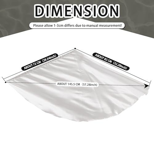 MUNAFIE Worship Flags for Dance Church,Praise Dance Flags for Worship Set(2 Flags+ 2 Flexi Rods+1 Storage Bag) White