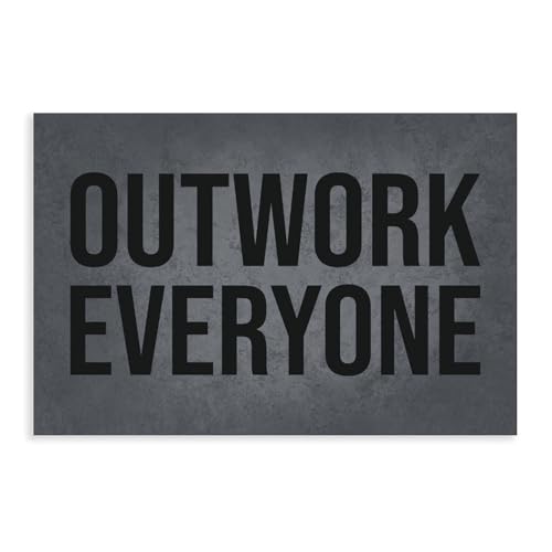 Póster de Outwork Everyth en lienzo para decoración de salón, dormitorio, sin marco, 60 x 90 cm