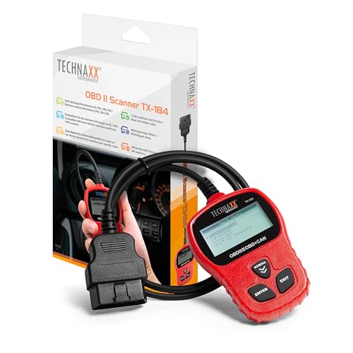 Lector de códigos OBD II Technaxx TX-184 para diagnóstico de fallos del motor de coche 2