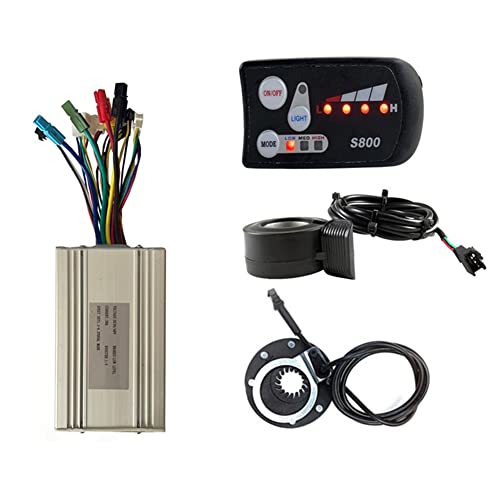 Kznifmk de Controlador 30A para 36V/48V 1000W Motor S800 con All Common Controller Small Kit