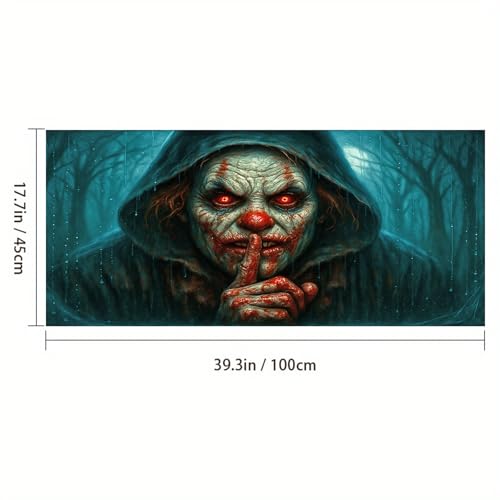 Vinilo Decorativo Halloween 39.3x17.7 Pulgadas miniatura 4