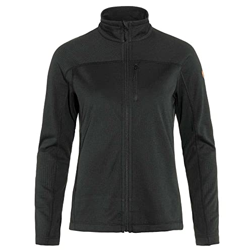 Fjallraven 87142-550 Abisko Lite Fleece Jacket W/Abisko Lite Fleece Jacket W Jacket Damen Black Größe L