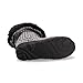 MUK LUKS Women's Tabbi Toggle Slipper, Black, XL