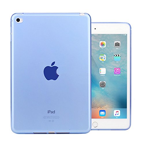 iCoverCase for iPad Mini 4 Case, Ultra-Thin Transparent Soft TPU Back Cover Flexible Protective Case for iPad Mini 4 7.9