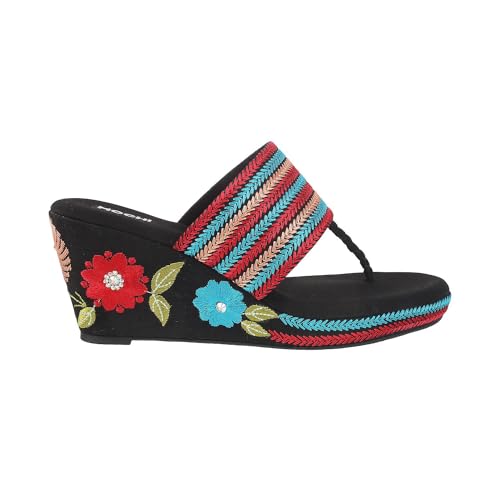 Image of Mochi Women Ethnic Wedge Heel Sandal
