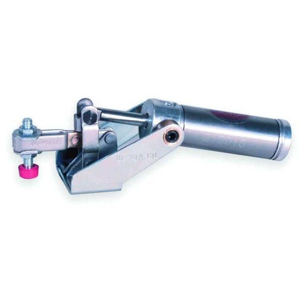 DESTACO 812-U Series 812 Pneumatic Toggle Clamp, 100 lbf Inner Holding Capacity, 0.75" Bore, M5 Port