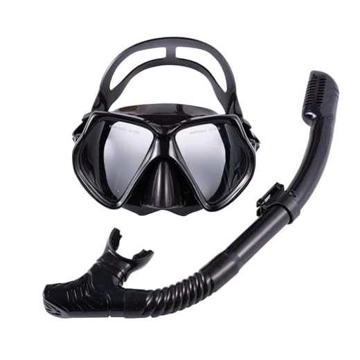 Máscaras de Snorkel Mergulho Set Anti-Embaçante
