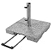 Produktbild Doppler Active Trolley Granitsockel  30 kg mit ausziehbarem Zuggriff und Rollen  Für Sonnenschirme  Rostfrei
