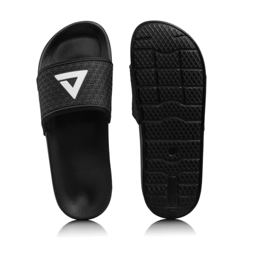 Image of ARVAN Mens Sliders | Lightweight, Anti-Slip & Cushioned Comfort Slides for Casual & Beach Use