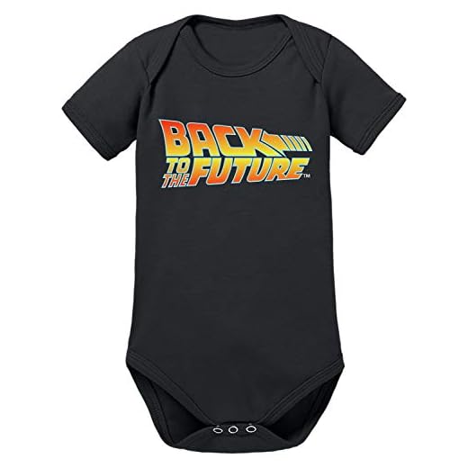 T-shirt-People tillbaka till framtiden logotyp babykropp
