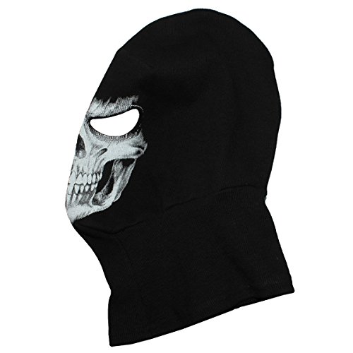 image for WTACTFUL Scary Mask Skull Ghost Death Face Mask Balaclava Headwear for