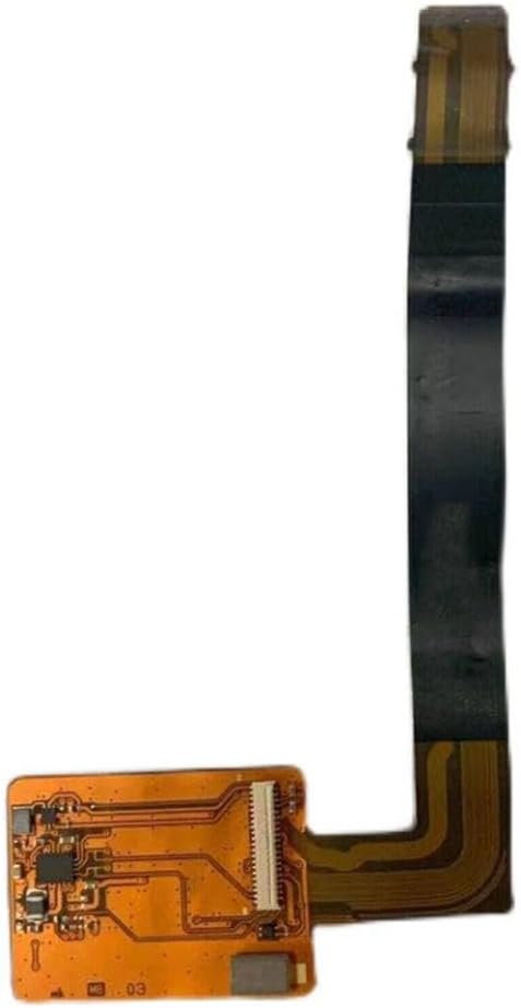 Replacement Shaft Rotating LCD Flex Cable with Socket, Camera Screen Cable Repairing Kit for Nikon Z6II Z7II Digital Camera