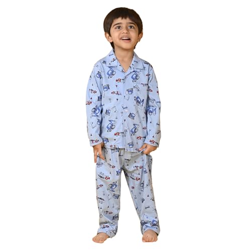 Image of Jam & Sugar Boys Cotton Printed Night Suit Set