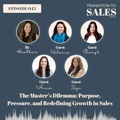 The Master&rsquo;s Dilemma: Purpose, Pressure, and Redefining Growth in Sales