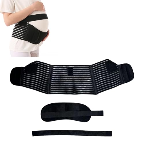 Cinturón de Maternidad, Faja Postparto, Faja Embarazadas Sujeción, Apoyo durante el embarazo, Ajustable, Ligera y Transpirable, para Espalda, Pelvis, Caderas, Abdominals Premamá Banda (Negro, L) Cinturón de Maternidad, Faja Postparto, Faja Embarazadas Sujeción, Apoyo durante el embarazo, Ajustable, Ligera y Transpirable, para Espalda, Pelvis, Caderas, Abdominals Premamá Banda (Negro, L)