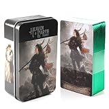 ZHIRCEKE Tarotkarten Für Anfänger, Fate Divination Future Telling Game Card Set Mit Reiseführer & Eisenbox Für Familien-Freunde-Treffen
