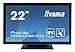 Produktbild iiyama ProLite T2234MSC-B7X 54,6 cm (21,5") IPS LED-Monitor Full-HD 10 Punkt Multitouch kapazitiv (VGA, HDMI, DisplayPort) 7H, IP65 Front, Touch durch Glas, Anti-Fingerprint, schwarz