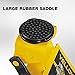 YELLOW JACKET Low Profile Floor Jack with Dual Pumps Quickly Lift Hydraulic Car Jack with Pad, 4 Ton (8,800 lb) Capacity