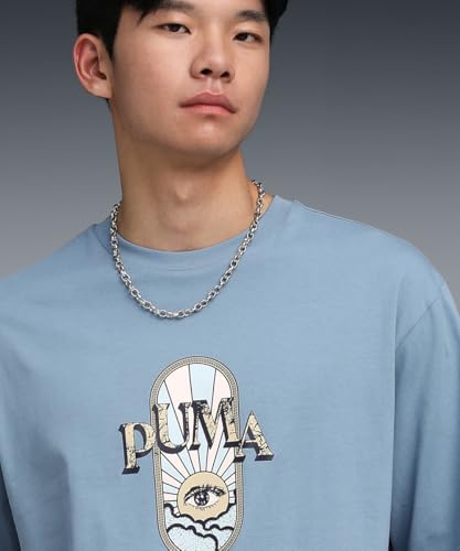 T shirt boxyà motif PUMA Fest Homme - vue 10