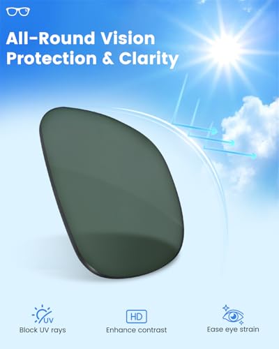 Image of Replacement Polarized Lenses for Ray-Ban Meta Wayfarer