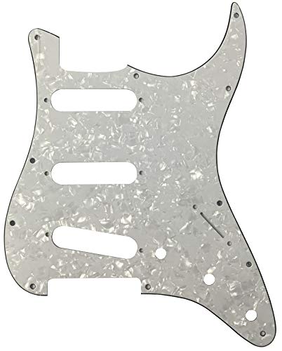 �J�X�^���M�^�[�s�b�N�K�[�h Fits US 11 hole Strat ST Stratocaster Replacement Style Guitar Pickguard (4�v���C�z���C�g�p�[��)
