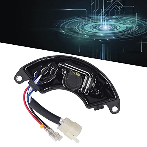 Monofásico 6 Fios Estabilizador de Tensão 8KW Gerador AVR Universal Power Gasolina Com Controle Elet