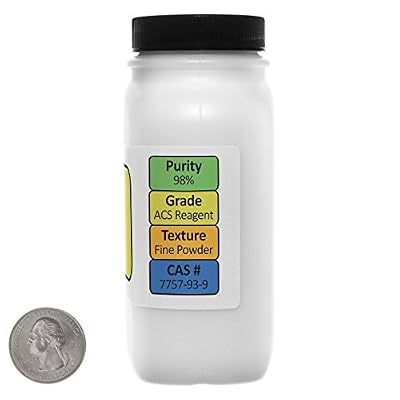 Potassium Phosphate Dibasic [K2HPO4] 98% Fine Powder 8 Oz in a Space-Saver Bottle