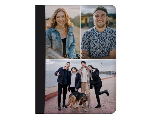 Personalised photo Case Custom pictures leather Flip Cover C