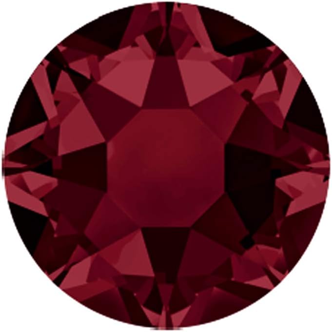 The Design Cart Burgundy Swarovski Hotfix Rhinestones (10 Gross - 1440 Pieces) (20 ss / 4.7 mm)