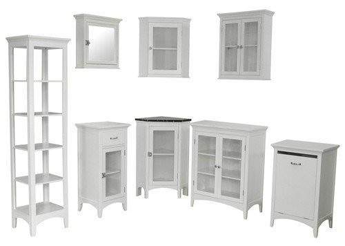 Elegant Home Fashions Madison Floor Cabinet, One Size, White - Thumbnail 2