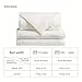 KING SILK 100% Mulberry Silk Filled Comforter for All Seasons with Natural Coolness White Colour Cloud-Like, Luxury, Ultra Soft, Breathable, Naturally Body-Hugging (500g of Silk, 91