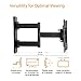 Amazon Basics Full Motion Articulating TV Monitor Wall Mount for 26