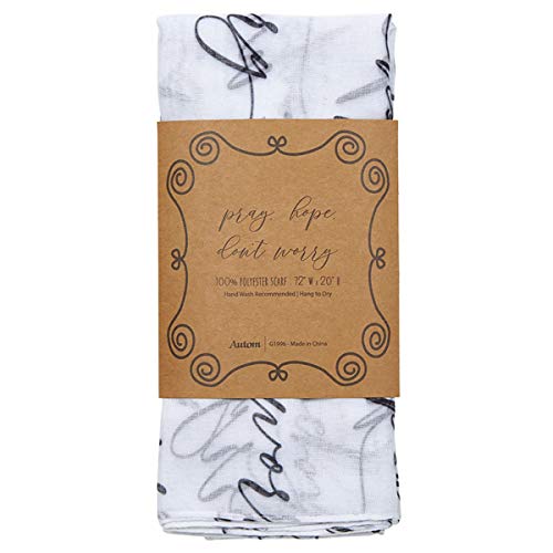 Daily Prayer Lightweight Fashion Scarf For Women, 6 Feet3