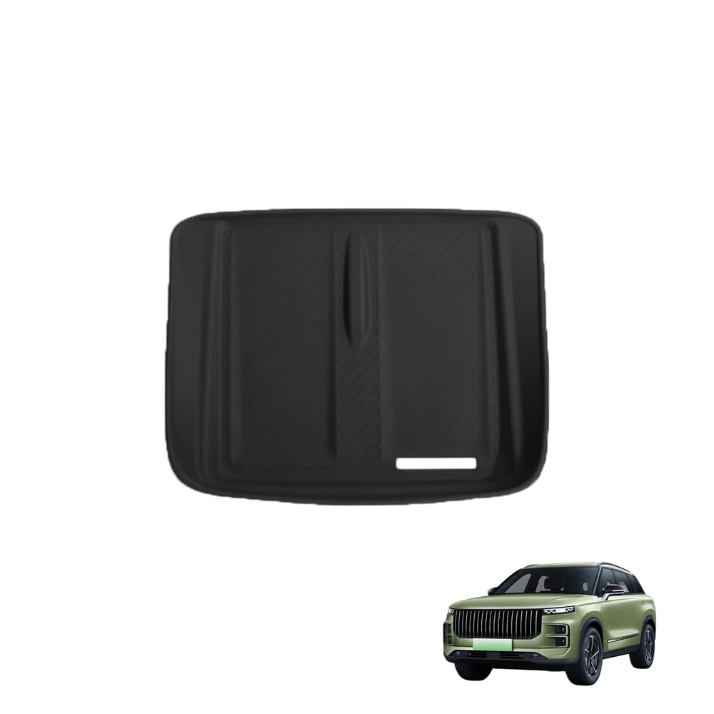 Wbukwe Non-Slip Wireless Charging Pad Mid-To-High Configuration Car Center Console Storage Box,For Jaecoo J7 Phev 2025