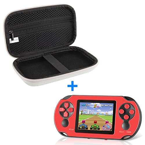 TaddToy 16 Bit Handheld Game Console and Hard Case