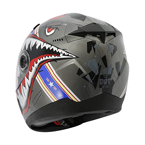 Tcmt Dot Youth & Kids Motocross Offroad Street Helmet Full Face Shark Motorcycle Youth Atv Helmet Dirt Bike Motocross Atv Helmet #TOP5