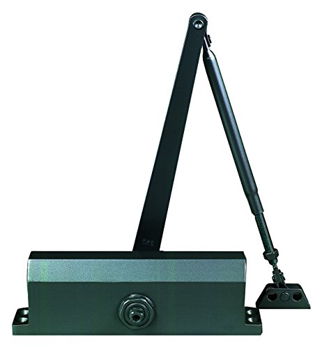 Global Door Controls TC2205-BC-DU TC2200 Series Global Grade 3 Streamline Door Closer with Backcheck Size 5, Duronotic Finish