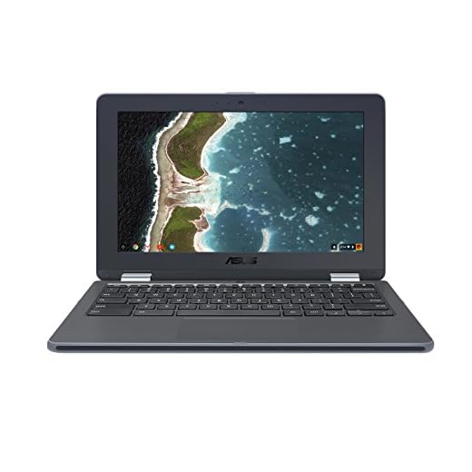 ASUS Chromebook Flip C213SA-YS02 11.6 inch Ruggedized & Spill Proof, Touchscreen, Intel Dual-Core Apollo Lake N3350 , 4GB DDR4 RAM, 32GB Flash Storage, USB Type-C, Supports Android Apps