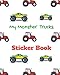 My Monster Trucks Sticker Book: Collect All My Love Stickers, Large Size 8 x 10, 60 pages