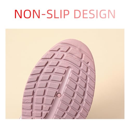 Women's Slip On Sneakers Lightweight Breathable Mesh Knitted Woven Walking Shoes Low Top Wide Width Non-Slip Tennis Shoes4